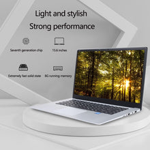 Charger l'image dans la galerie, 15.6 inch 8GB RAM 256GB/512GB SSD Notebook intel J3455 Quad Core Laptops With FHD Display Ultrabook Student Computer